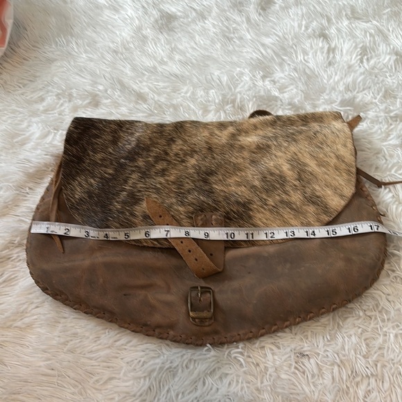Leather Handmade Messenger bag - Picture 12 of 13
